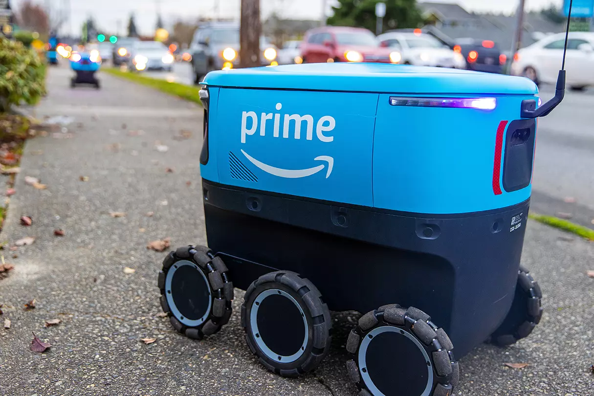 Amazon Scout, el nuevo robot de entregas de la compañía