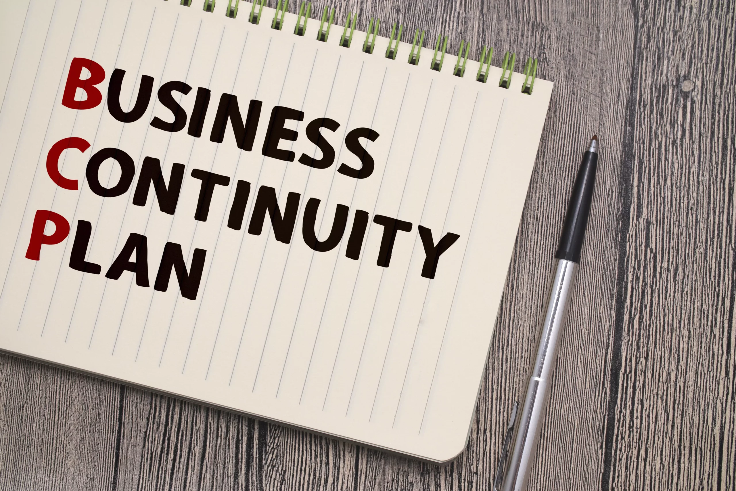 Libreta que habla sobre ¿Qué es un Business Continuity Plan y por qué necesitas uno?