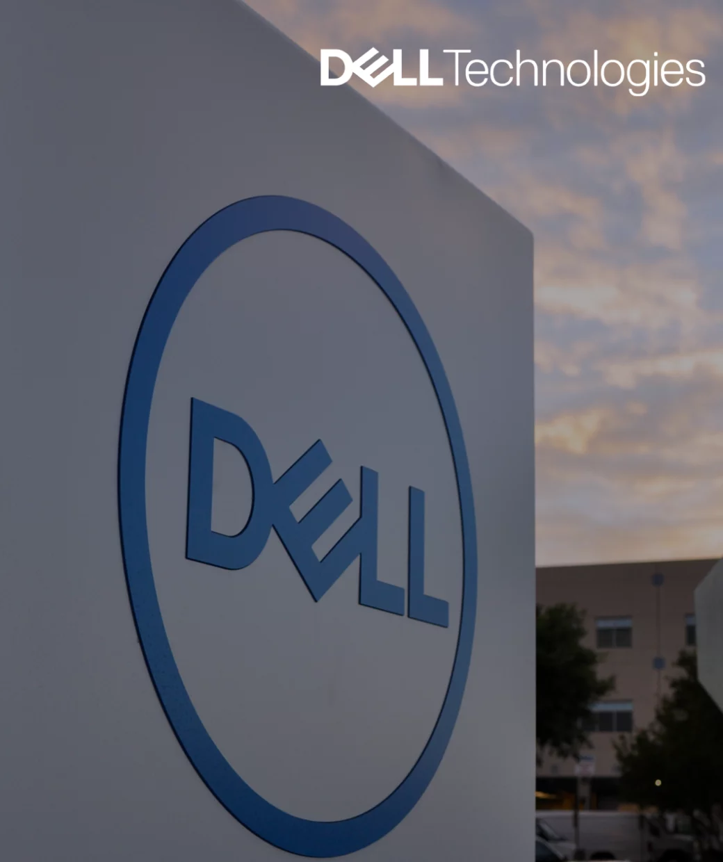 Logo de Dell, empresa líder en la distribución de laptops y desktops de la cual icorp es partner oficial en México