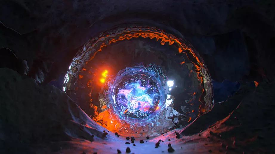 Imagen de película de End Game representando el divertido tributo de Google a Thanos