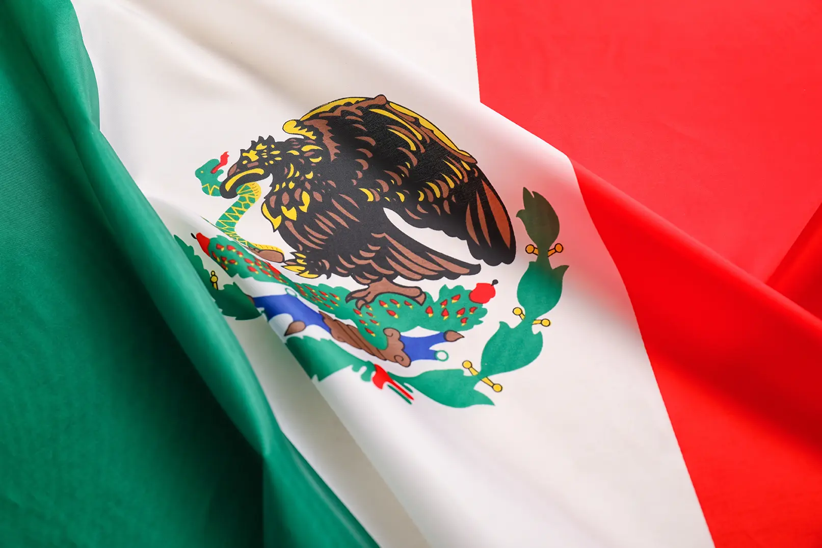 Bandera de México representando a México, el país más afectado por el ransomware Wannacry en América Latina.