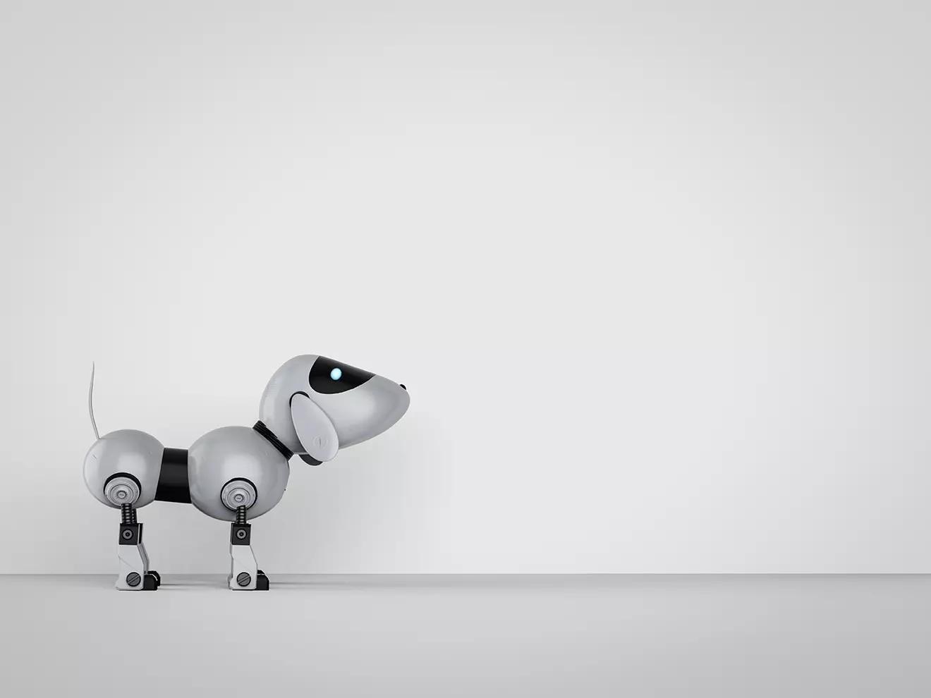 Una mascota robot