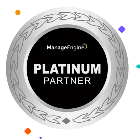 Insignia de ManageEngine Partner Platinum